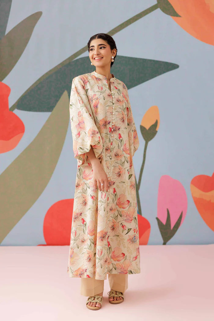 Printed Dress – NSPS25-72 (BOLD FLORAL)