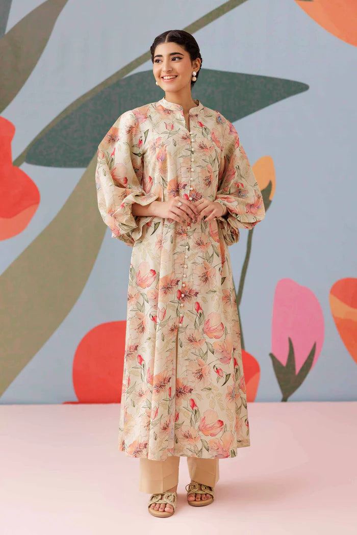 Printed Dress – NSPS25-72 (BOLD FLORAL)