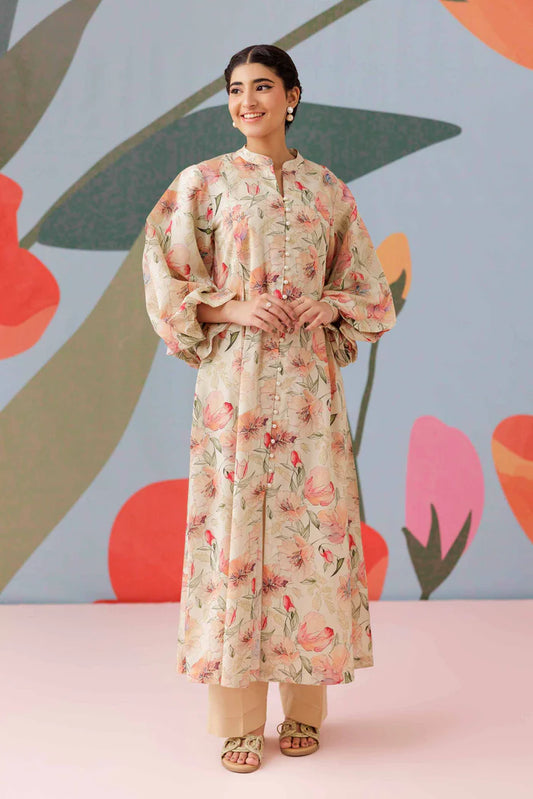 Printed Dress – NSPS25-72 (BOLD FLORAL)