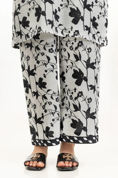 Cotton Printed Vertical Stripe Co-Ord Set IDIPST-44468