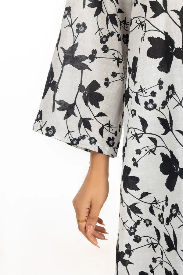 Cotton Printed Vertical Stripe Co-Ord Set IDIPST-44468