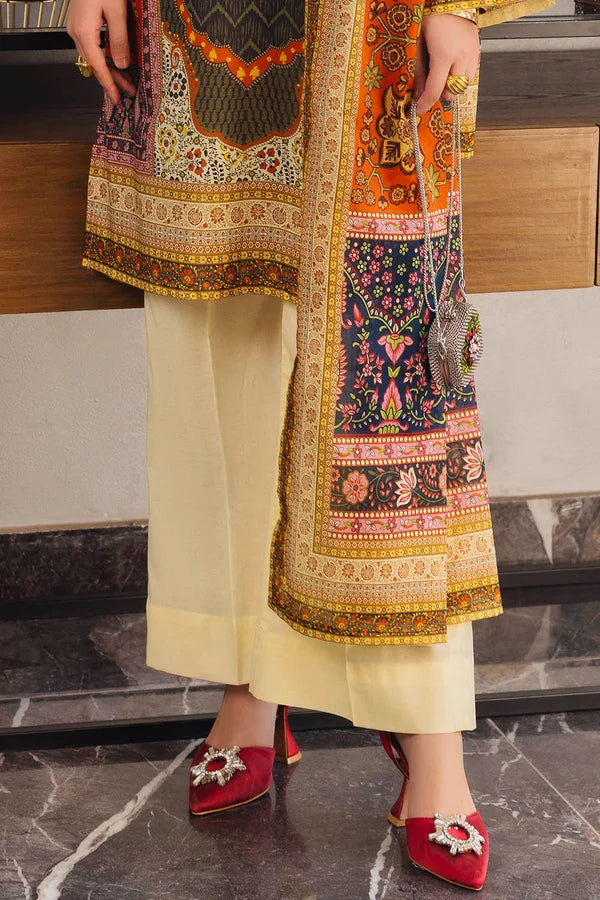 3 Piece Unstitched Printed Lawn Suit IDSD-52061