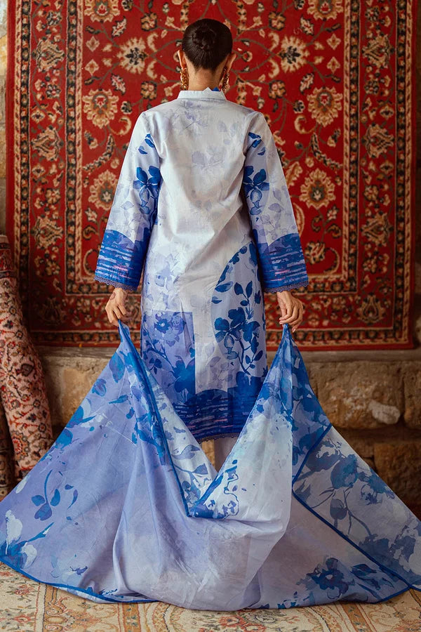 3 Piece Unstitched Printed Lawn Suit IDSD-52018