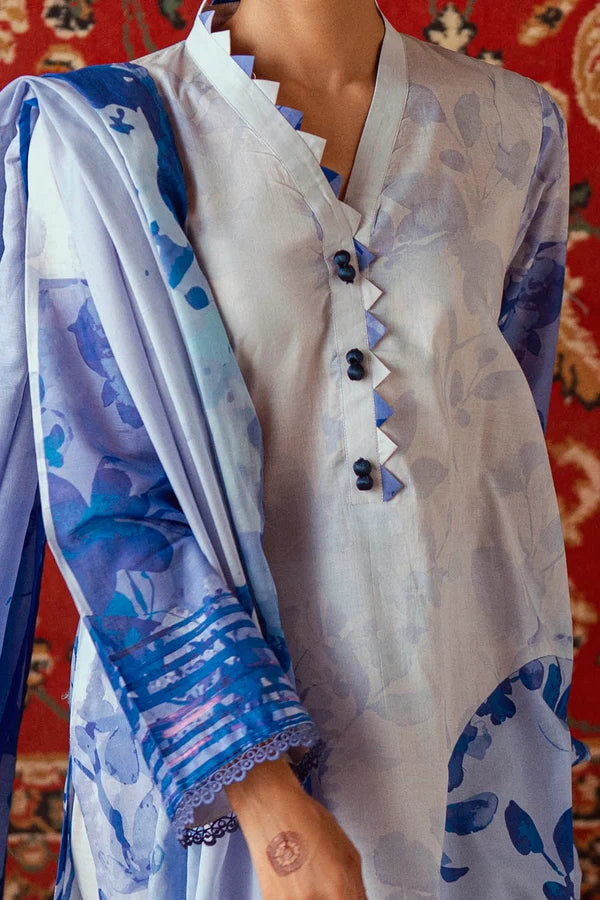 3 Piece Unstitched Printed Lawn Suit IDSD-52018