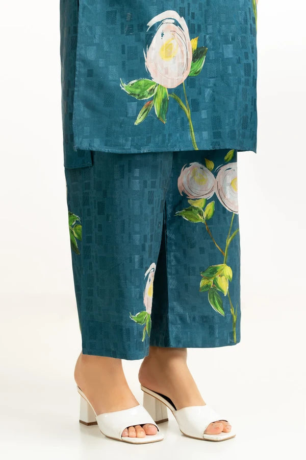 Viscose Jacquard Printed Co-Ord Set IDIPST-44578